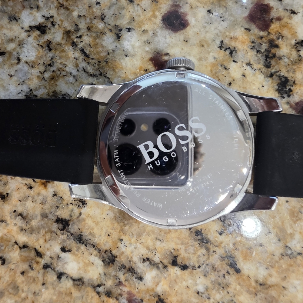 Hugo Boss Black and Orange Men's Watch - Picture 8 of 8